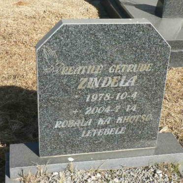 ZINDELA  Reatile Getrude 1978-2004