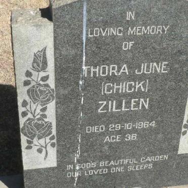 ZILLEN Thora June -1964