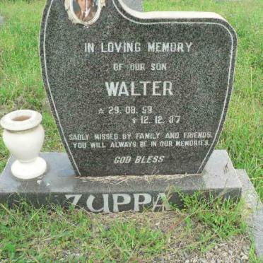 ZUPPA Walter 1959-1987