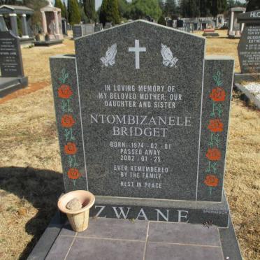 ZWANE Ntombizanele Bridget 1974-2002
