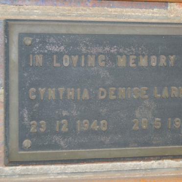 LARNEY Cynthia Denise 1940-1988
