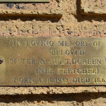 BALL Doreen nee FLETCHER 1938-1988