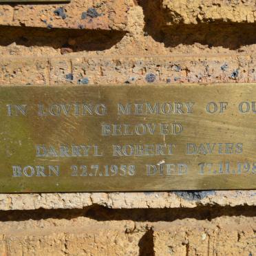 DAVIES Darryl Robert 1958-1989