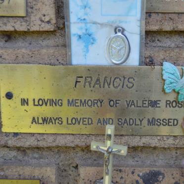 FRANCIS Valerie Rose
