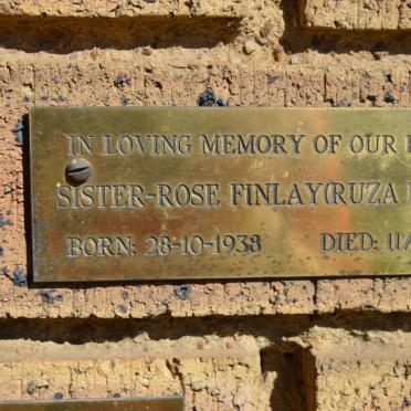 FINLAY Rose 1938-2000