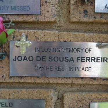 FERREIRA Joao De Sousa