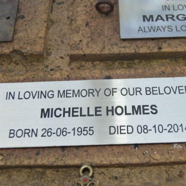 HOLMES Michelle 1955-2014