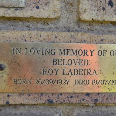 LADEIRA Roy 1927-1994