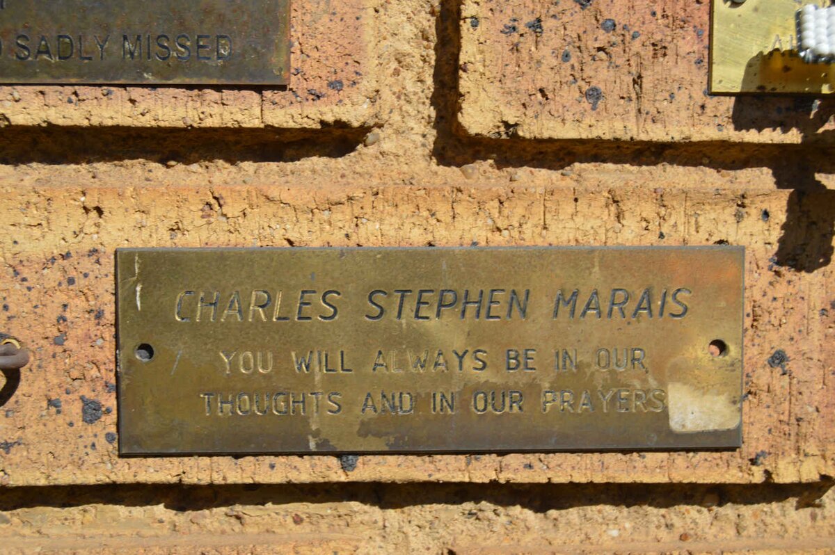 MARAIS Charles Stephen