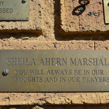 MARSHALL Sheila Ahern