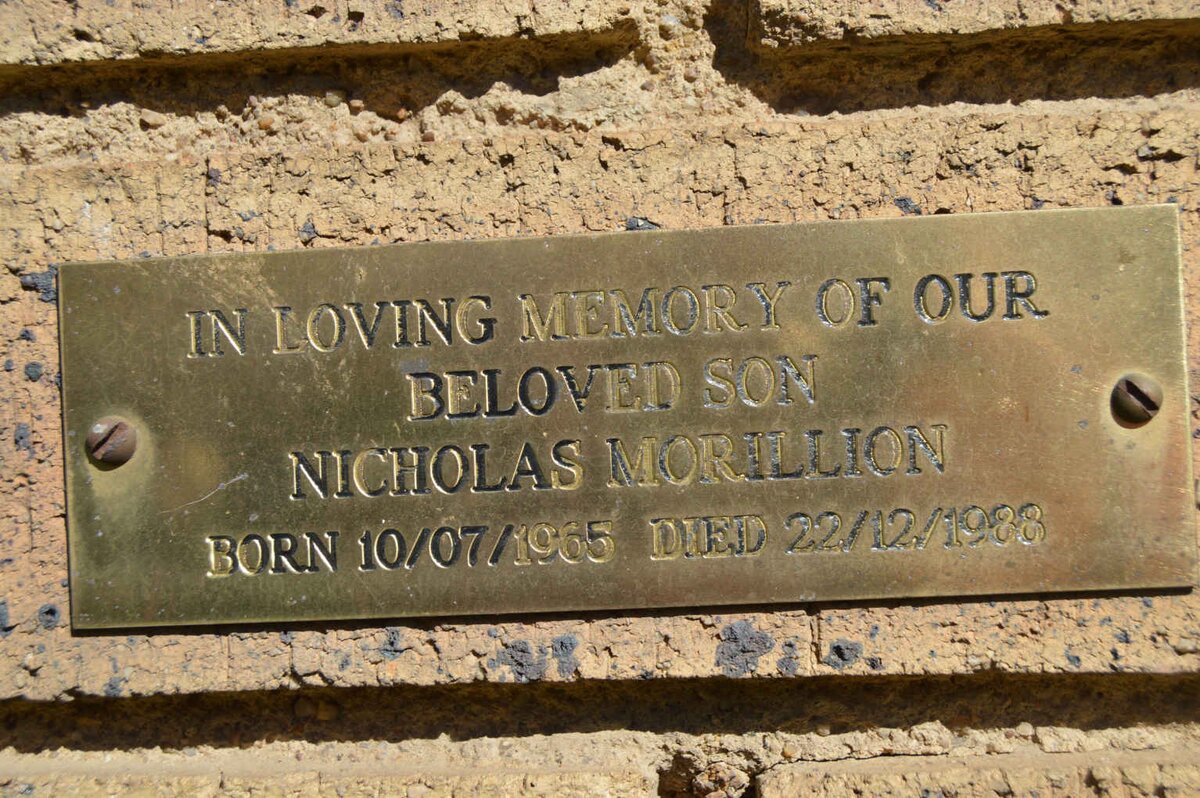 MORILLION Nicholas 1965-1988