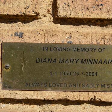 MINNAAR Diana Mary 1950-2004
