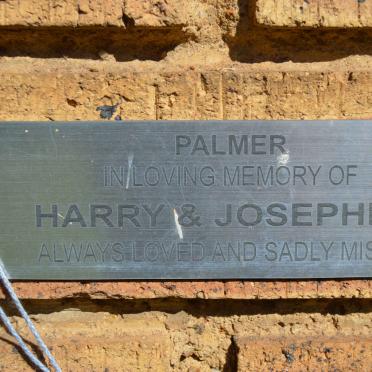 PALMER Harry &amp; Josephine