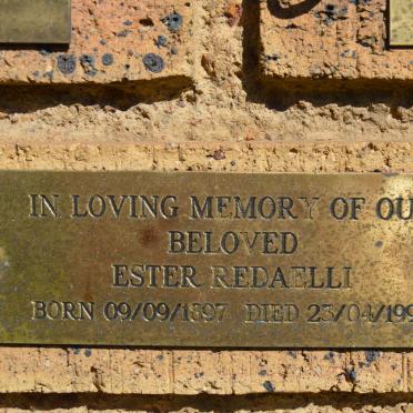 REDAELLI Ester 1897-1994