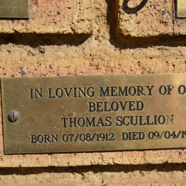 SCULLION Thomas 1912-1994