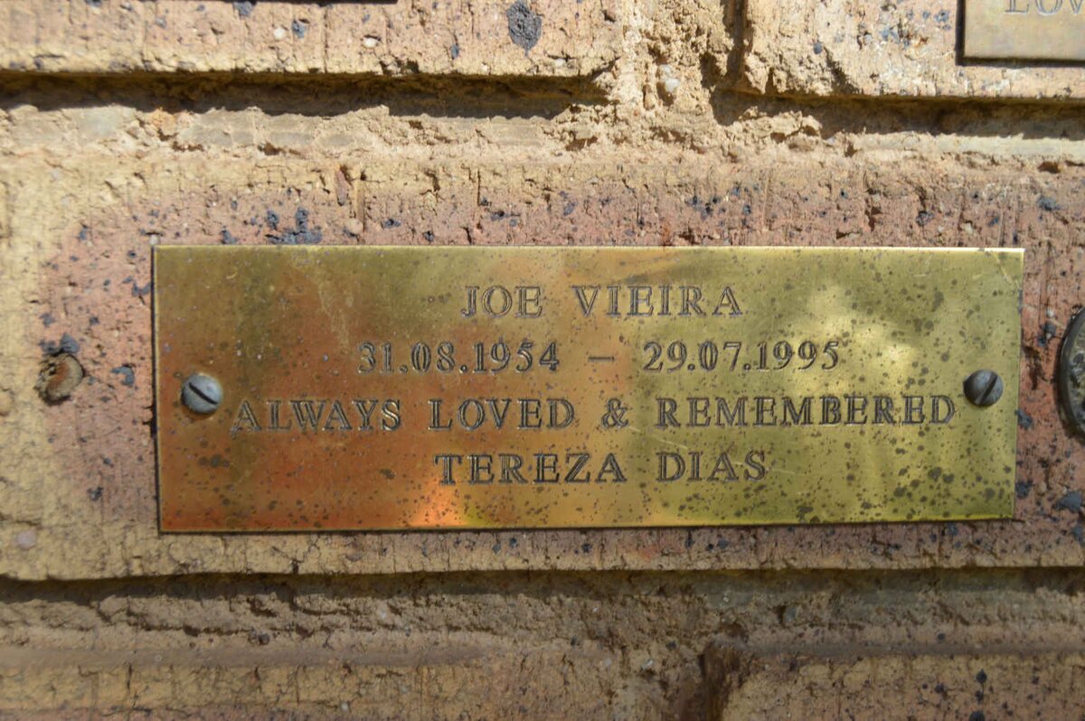 VIEIRA Joe 1954-1995