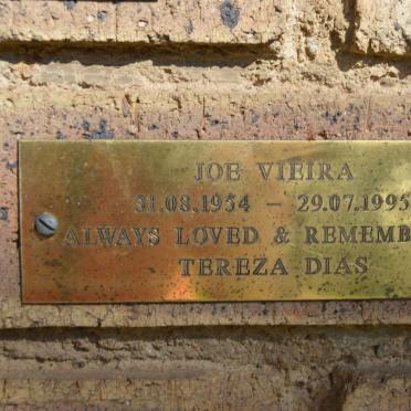 VIEIRA Joe 1954-1995