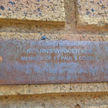 WINKLER Kearns -2008