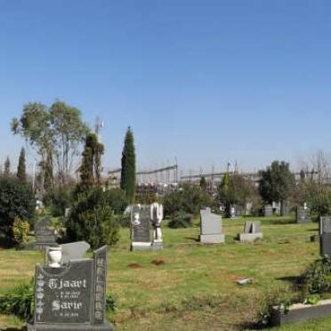 Gauteng, BOKSBURG, Main cemetery