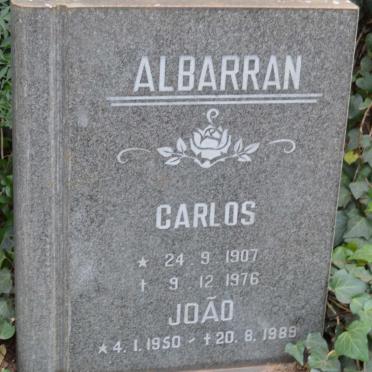 ALBARRAN Carlos 1907-1976 :: ALBARRAN João 1950-1989