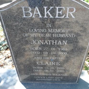 BAKER Jonathan 1961-2000 :: BAKER Claire 1993-2000