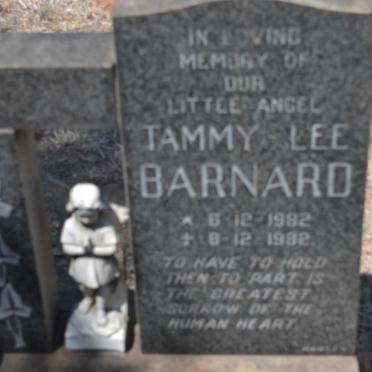 BARNARD Tammy Lee 1982-1982