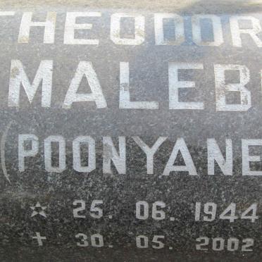 BASHING Theodora Malebo 1944-2002