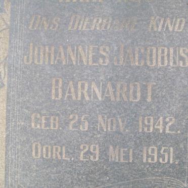 BARNARDT Johannes  Jacobus 1942-1951