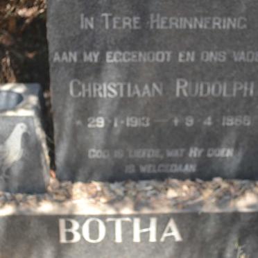 BOTHA Christiaan Rudolph 1913-1968