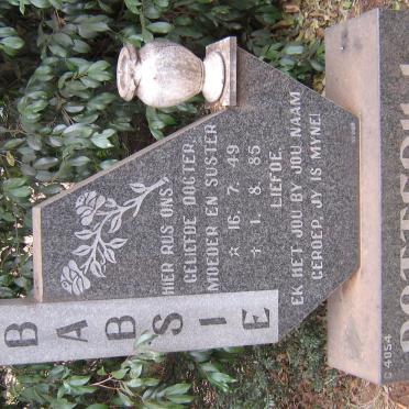 BOTTERILL Babsie 1949-1985