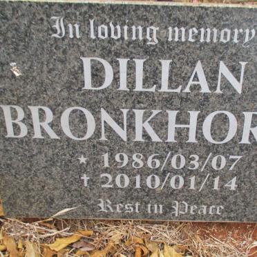 BRONKHORST Dillan 1986-2010