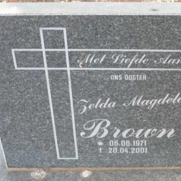BROWN Zelda Magdelene 1971-2001