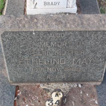 BRADY Ethelino May -1968