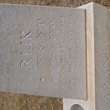 BRAND Rijk 1970-1970