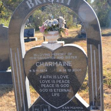 BRIGHT Charmaine 1974-2001