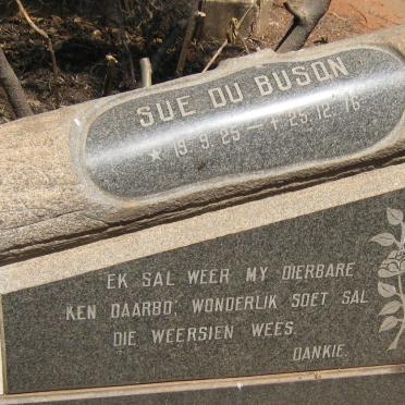 BUSON Sue, du 1925-1976