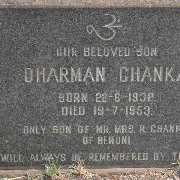 CHANKA Dharman 1932-1953