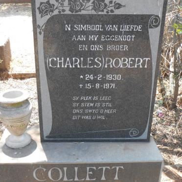 COLLETT Robert 1930-1971