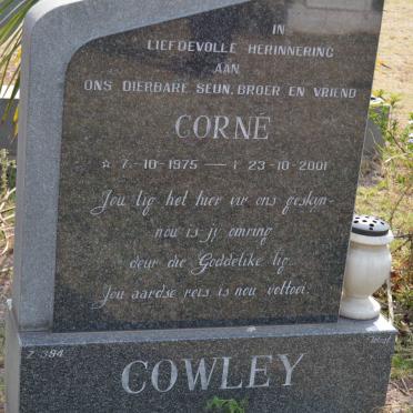 COWLEY Corné 1975-2001