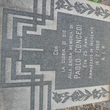 CONGEDI Paolo -1958