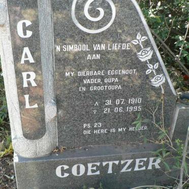 COETZER Carl 1910-1995