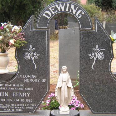 DEWING John Henry 1915-1990