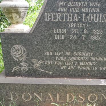 DONALDSON Bertha Louisa 1925-1967