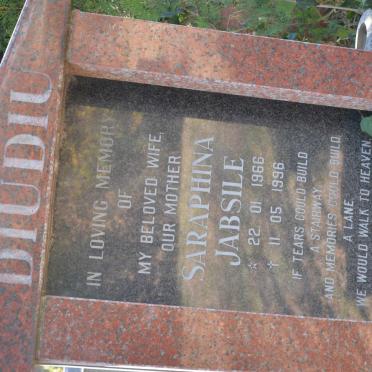 DIUDIU Saraphina Jabsile 1966-1996