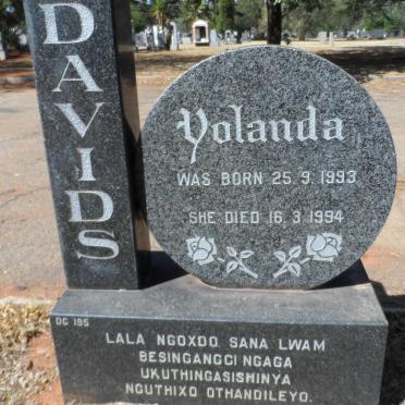 DAVIDS Yolanda 1993-1994