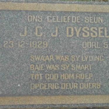 DYSSEL J. C. J. 1929-1945