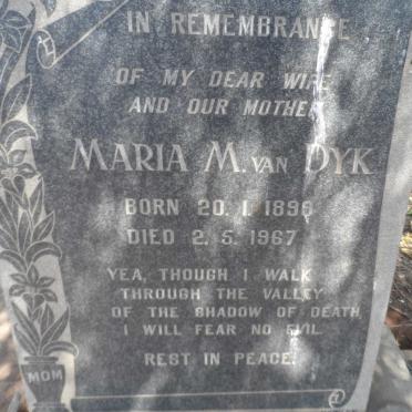DYK Maria M., van 1899-1967