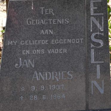 ENSLIN Jan Andries 1937-1964