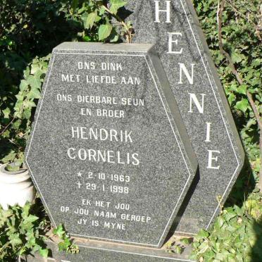 ERASMUS Hendrik Cornelis 1963-1998