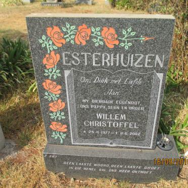 ESTERHUIZEN Willem Christoffel 1977-2002